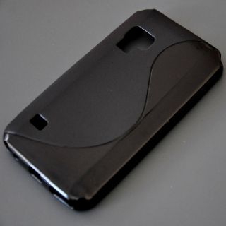 Samsung Galaxy S WiFi 5 0 Silikon TPU Backcover Schutzhuelle schwarz