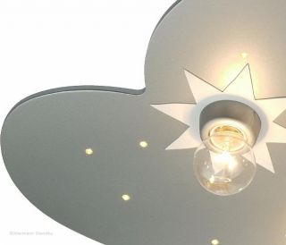 NIERMANN 667 Kinderleuchte DECKENLEUCHTE Kinderlampe Sternenhimmel LED