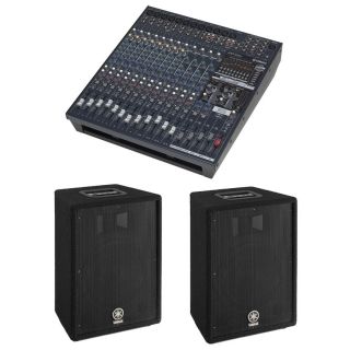 Yamaha Garage M 6 Bundle aktiv DJ PA Anlage Komplett System Set