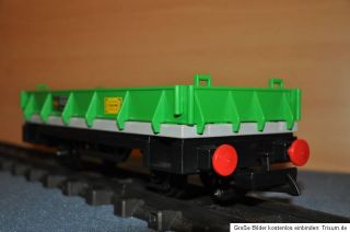 Playmobil Eisenbahn RC Train   Waggon Flachbordanhänger aus 4017 LGB