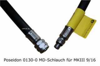 MD Schlauch Poseidon 0130 0 MK3 9/16 90cm Neu v. FH.
