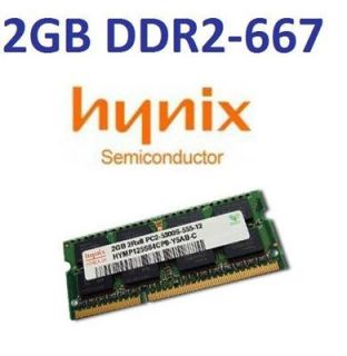 2GB HYNIX Notebook RAM HYMP125S64CP8 Y5 667 Mhz SO DIMM