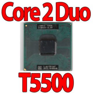 Core 2 Duo Mobile T5500 1,66GHz 2M FSB 667 Sockel M SL9U4 SL9SH