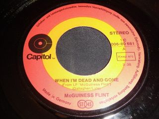 McGuinness Flint, When I´m dead and gone, 1C 006 80 681