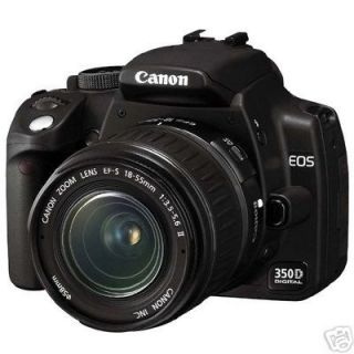 Canon EOS 350 D 350D Topzustand Kameragehäuse  komplett 