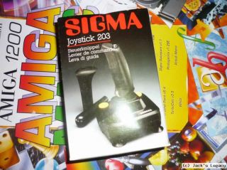 BOXED&NEW Sigma Joystick for all Commodore Amiga C64