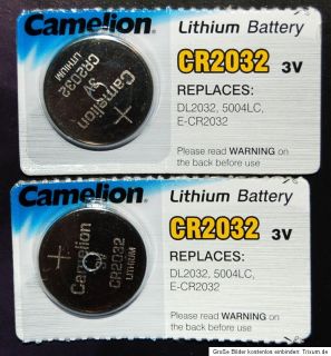 Camelion CR2032 3V Lithium Batterie Knopfzelle NEU & OVP 5004LC