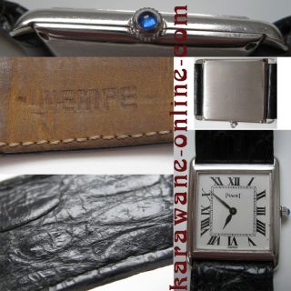 PIAGET Armbanduhr Unisex Handaufzug Weissgold 750 / 18kt