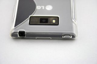 Silikon TPU Case Handy Tasche Hülle LG Optimus L7 P700 /P705 S Curve