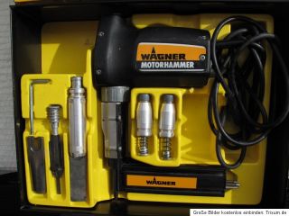 Tacker Motorhammer Profi Set im Koffer Wagner Typ 0177