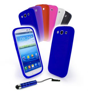 volve Gel Smartphone Hülle für Samsung Galaxy S3   blau