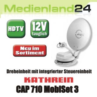 Kathrein CAP 710 Mobiset 3 inkl. UFS 940 vollautomatische Sat Antenne