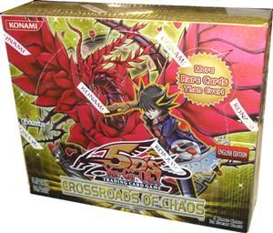 Yu Gi Oh Crossroads of Chaos Booster Display englisch
