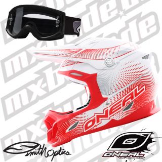 Oneal 712 Flyer Helm Smith Fuel V1 Brille Motocross MX