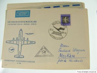 DDR 400 BELEGE Sammlung Posten / Briefmarken / FDC / Sperrwerte