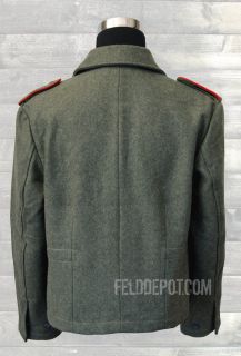 Excellent reproduction after authentic field tunic Made from grey
