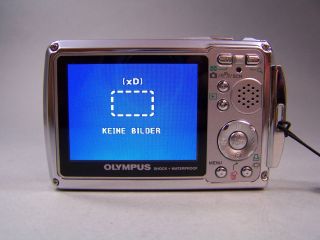 Olympus µ (mju) 725 SW 7.1 MP Digitalkamera ROT digitale