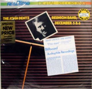 JOHN DENTZ REUNION BAND december 5 & 6 2 LP sealed