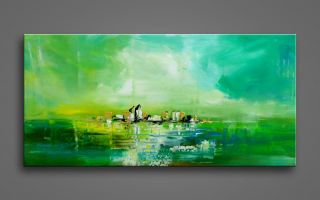 BRATIS / UNIKAT Acryl Bilder Gemälde Kunst abstrakt 737