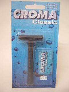 CROMA CLASSIC Rasierapparat Rasierer + 10 Rasierklingen