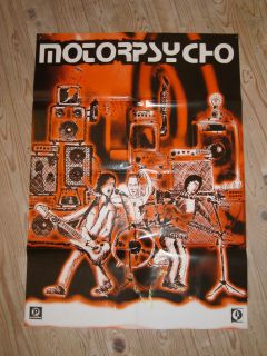 MOTORPSYCHO Original Tour Poster aus den 90´ern (Rarität)