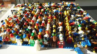 1kg LEGO Steine ca 720 Teile Bausteine Platten Figuren Basic Steine