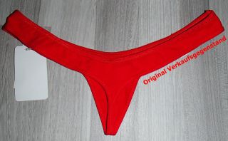 WICKED WEASEL 692 Rot Red Nagelneu Large Panty Bottom