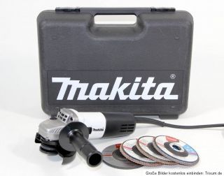 Makita 9554 NBKWX Winkelschleifer 115mm incl. Transportkoffer Limited