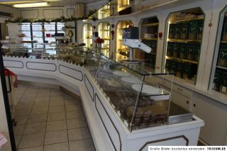 Ladeneinrichtung Theke Bleuchtung Cafe Konditorei Bäckerkompl
