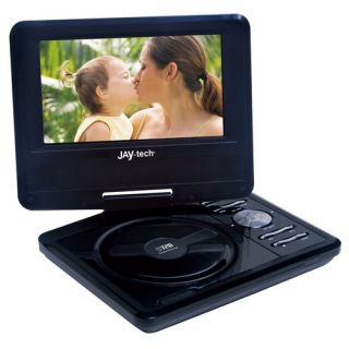 JAY tech D728 Portabler DVD Player, (17,8 cm (7 Zoll) Display
