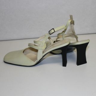 Damen Schuhe Made in Italy Gr. 37,5 Damenschuhe Beige Absatz 8cm