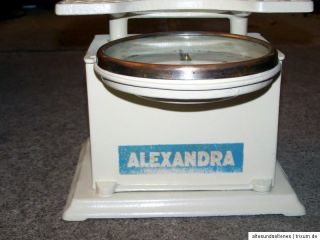 Alte Alexanderwerk Alexandra Personenwaage 125kg 20er 30er Jahre Bad