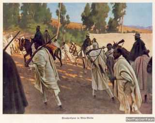 Maler in Abessinien Äthiopien Bericht von 1926 16 Seiten