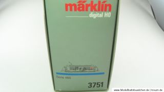 Märklin 3751 – E Lok Serie 460 017 7 der SBB, digital