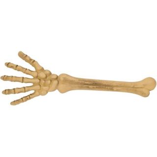 Skeletthand mit Armknochen Skelett Hand Knochen Halloween Deko