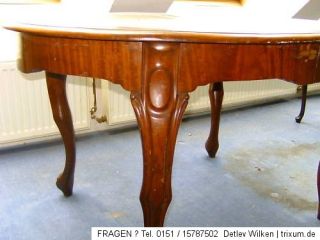 Schöner ovaler Antiker Tisch, Louis Philipp ca. um 1860.