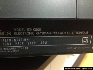 Technics SX K500 Electronic Keyboard Top Zustand Vollfunktionsfähig
