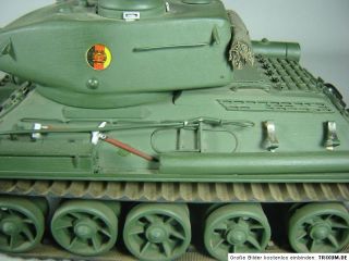 Panzer T34/85 124 NVA Kabinett Modell DDR Tank T34 Traditionskabinett