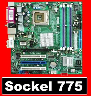 MSI Sockel 775 Mainboard [ MS 7091 Ver10 ] für Intel Pentium 4 und
