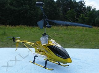 Großer RC Helicopter 70 cm Gyro Beleuchtung H73 1 gold KZ999 777A