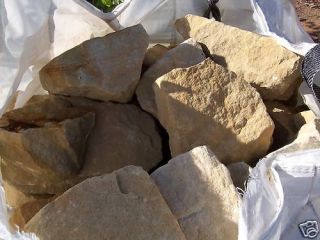 480 kg Findlinge Bruchsteine Sandstein 100/300 mm