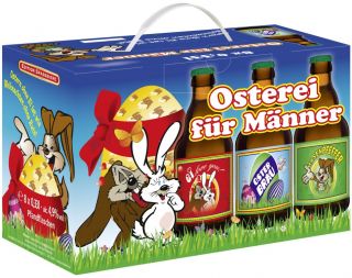 Oster Ei für Männer Ei love you Osterbräu Bier Box Geschenk für