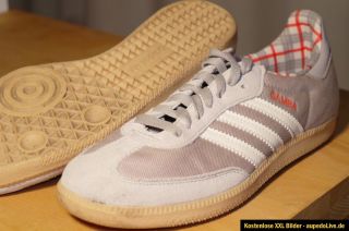 Adidas Sneaker Freizeitschuhe Modell Samba Damen Gr.40 Beige Top