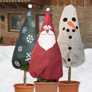 Wintervlies Winterschutz Frostschutz für Pflanezn Gartenvlies Motiv