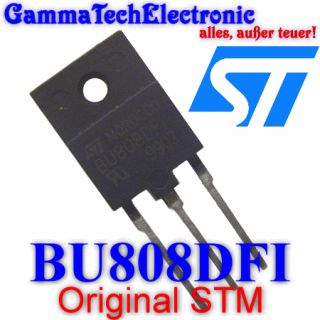 BU808DFI HV Power Transistor Fast Switching   Orig. STM Morocco