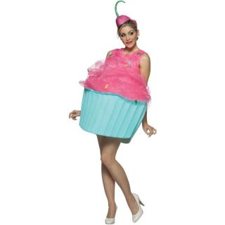 Damen Sweet Cupcake Kuchen Kostuem Fasching Halloween Karnevall