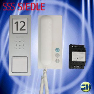 SIEDLE CA 812 1 BS/W Audio Sprechan lage 1 Rufteilnehmer (037671)