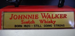 Johnnie Walker Scotch Whisky Figur Still going strong