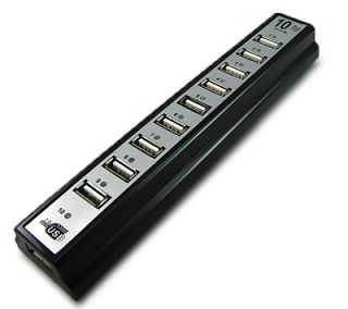 NEU USB HUBS/USB Hub 10Ports für PC/Notebook/Win7