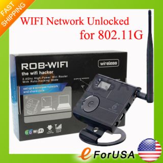 Wifi /Antcor Network Unlocker For 802.11G auto hack WEP Recover Router
